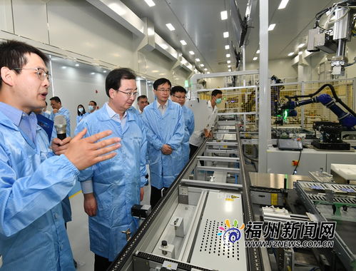 王宁出席海峡星云智能制造基地一期工程竣工投产活动