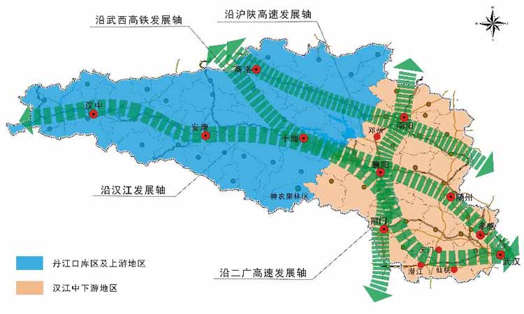 国家发展改革委关于印发 《汉江生态经济